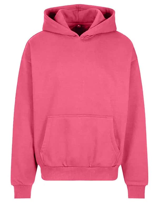 Ultra Heavy Oversized Hoody - Hibiskus Pink