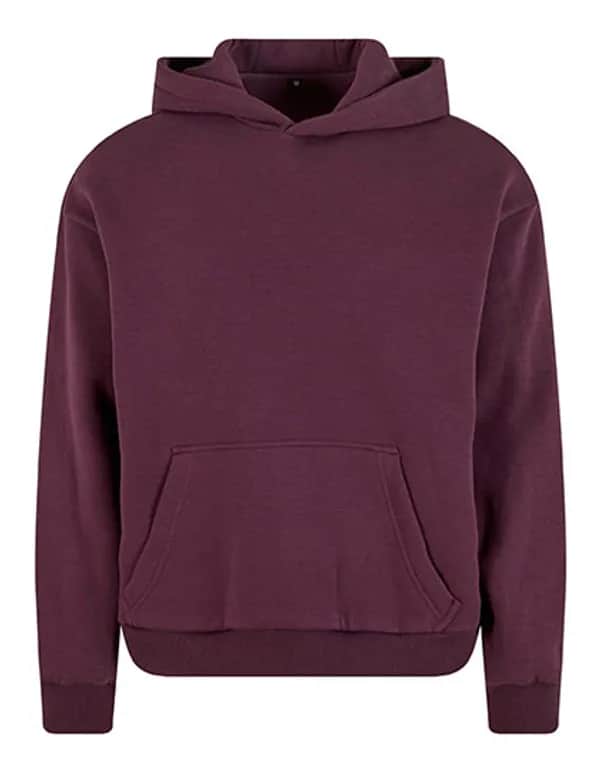 Fluffy Hoody - Plum Purple