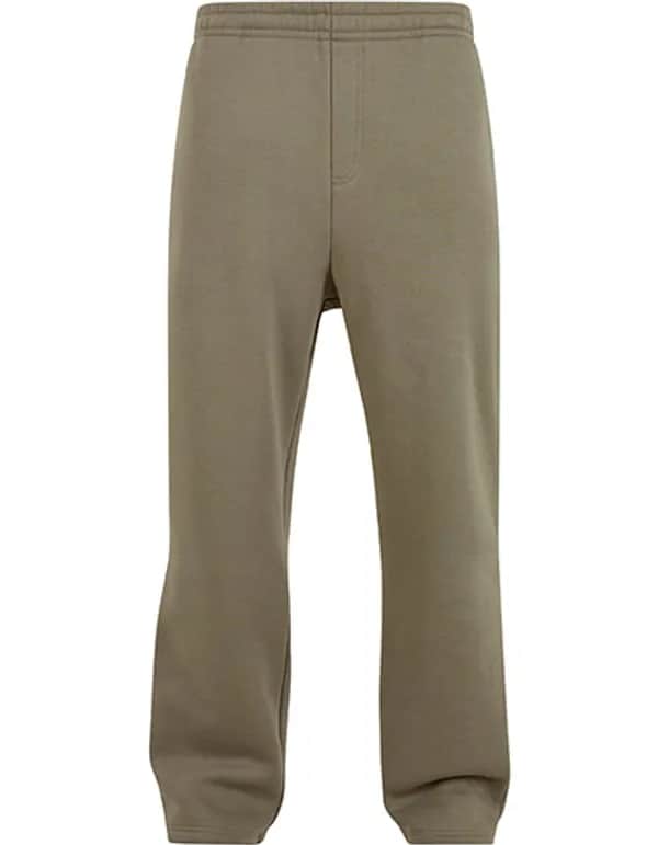 Fluffy Track Sweatpants - Pale Olive