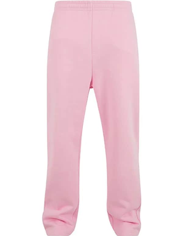 Fluffy Track Sweatpants - Soft Pink
