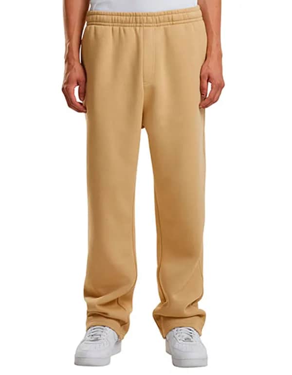 Fluffy Track Sweatpants - U. Beige