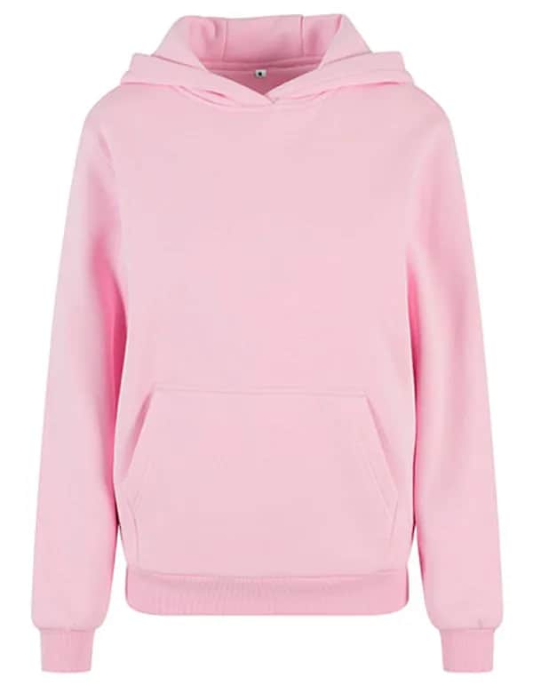 Ladies Fluffy Hoody - Soft Pink
