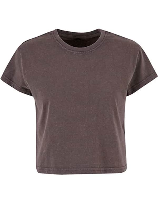 Ladies Vintage Cropped Tee - Magnet