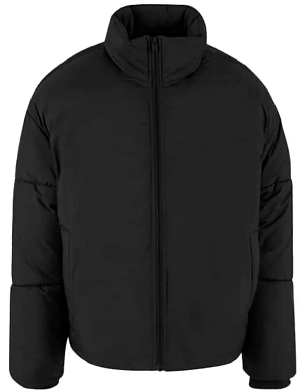 Oversized Puffer Jacket - Black