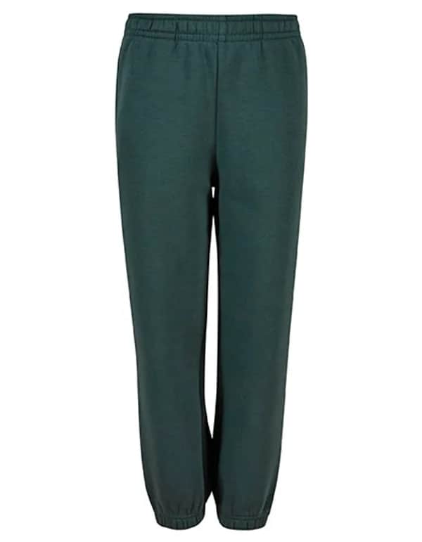Kids Fluffy Sweatpants - Bottle Green