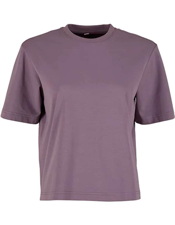 Sorona® Ladies Regular Boxy Tee - Dusty Purple