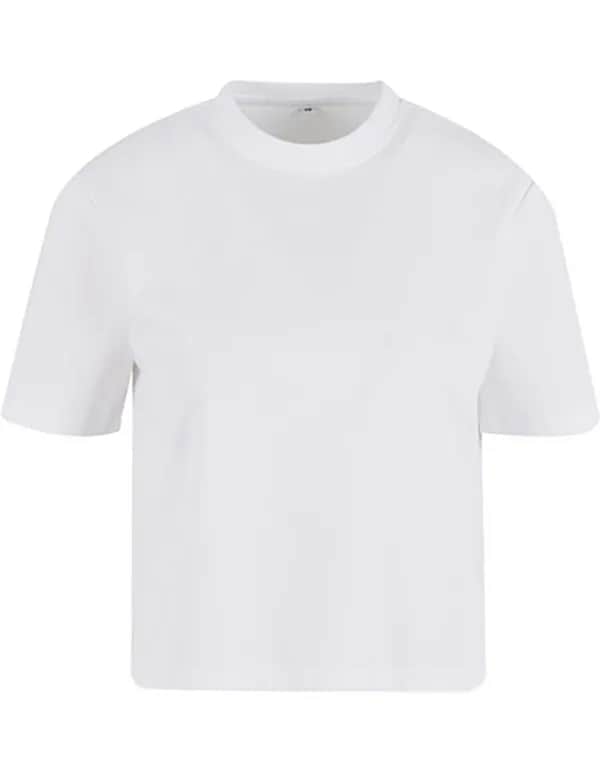 Sorona® Ladies Regular Boxy Tee - White