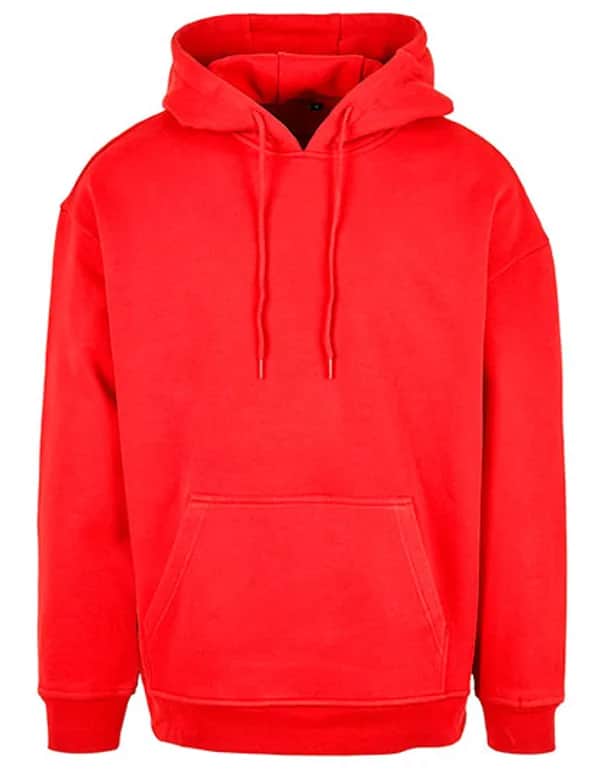 Basic Oversize Hoody - City Red