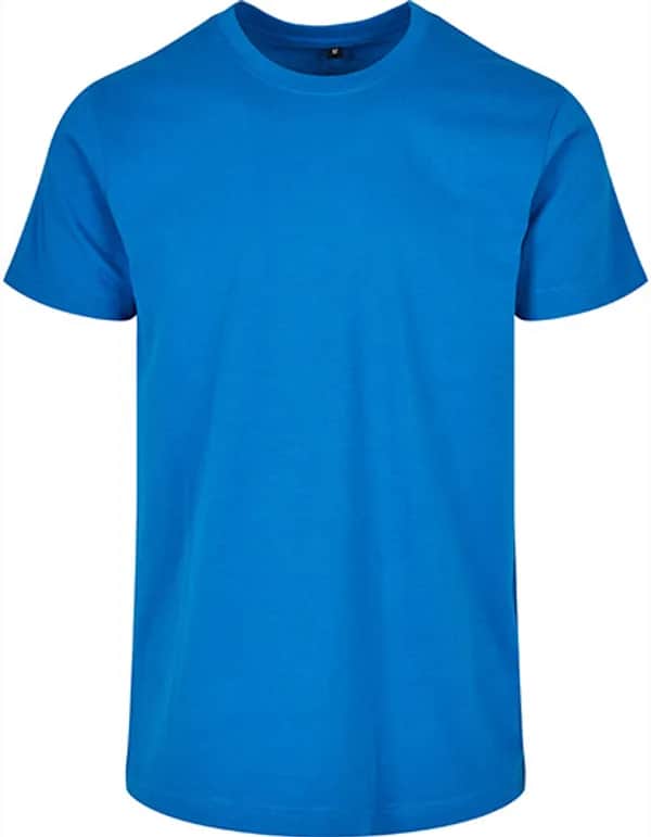 Basic Round Neck T-Shirt - Cobaltblue