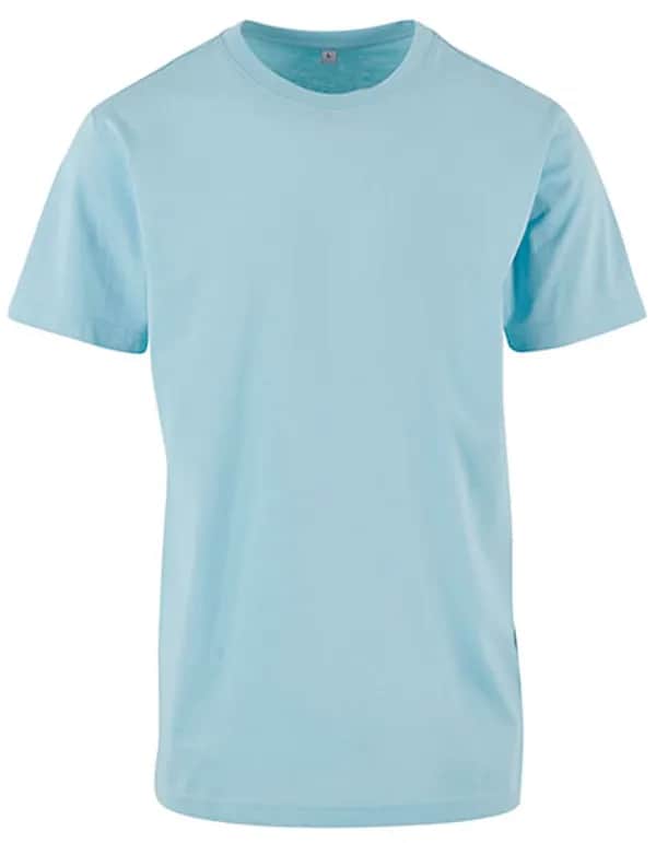 Basic Round Neck T-Shirt - Ocean Blue