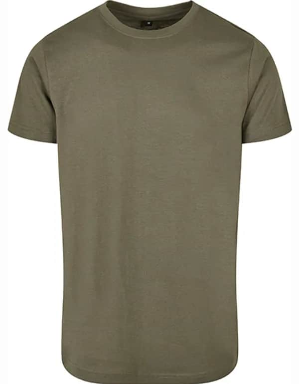 Basic Round Neck T-Shirt - Olive
