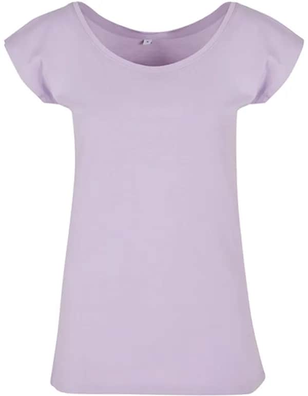Ladies´ Wide Neck Tee - Lilac