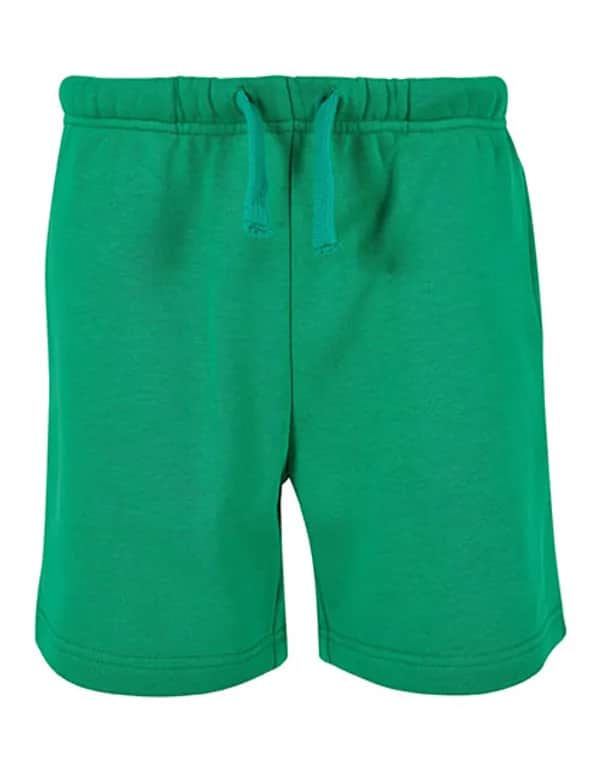 Kids Basic Sweatshorts - Grass Green