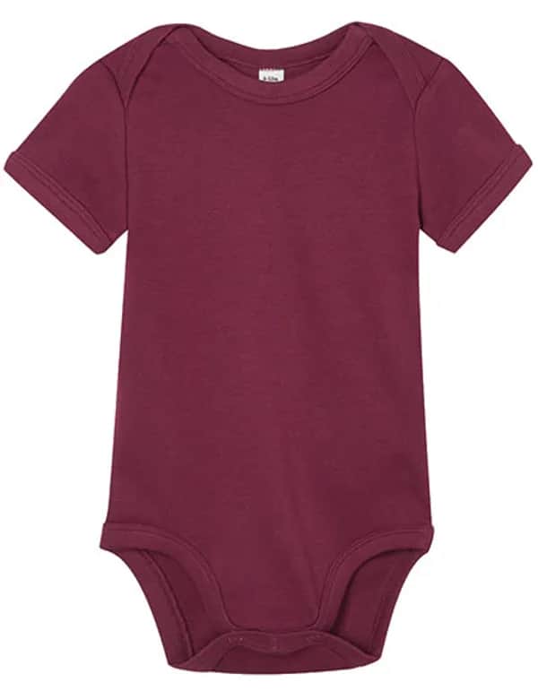 Baby Bodysuit - Burgundy