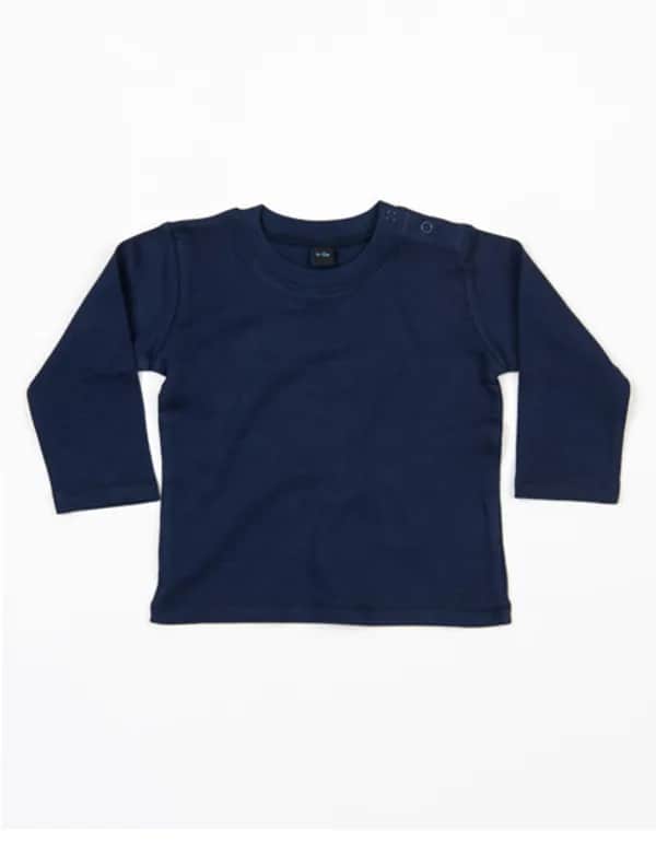 Baby Long Sleeve T - Nautical Navy