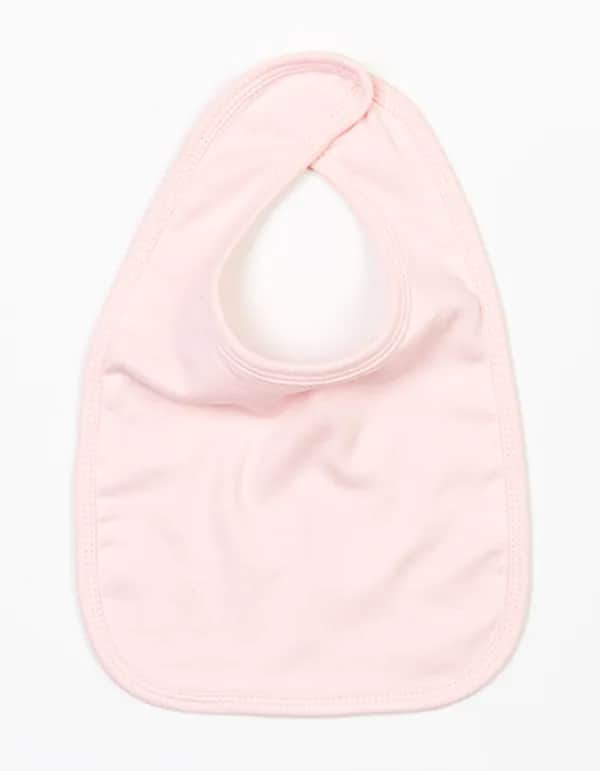 Baby Bib - Powder Pink