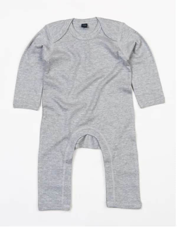 Baby Rompasuit - Heather Grey Melange