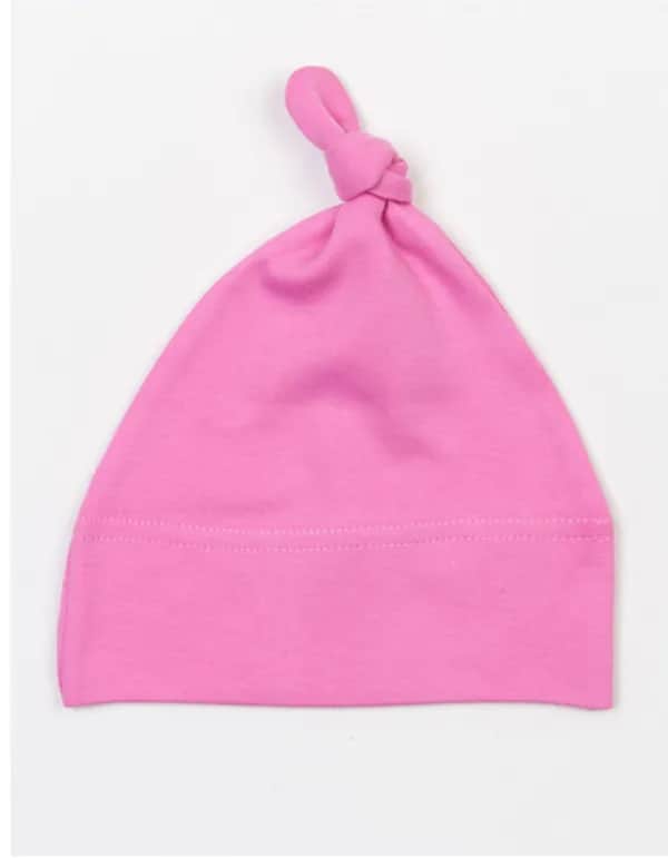 Baby One Knot Hat - Bubble Gum Pink