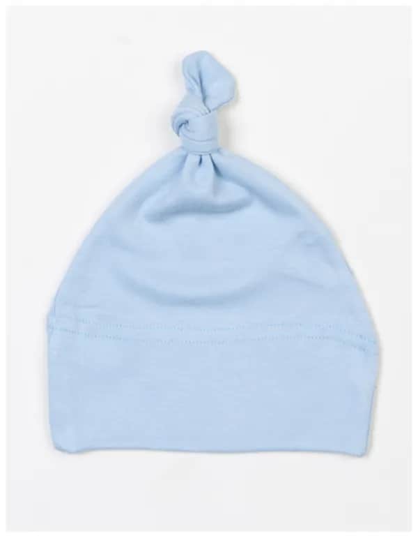 Baby One Knot Hat - Dusty Blue
