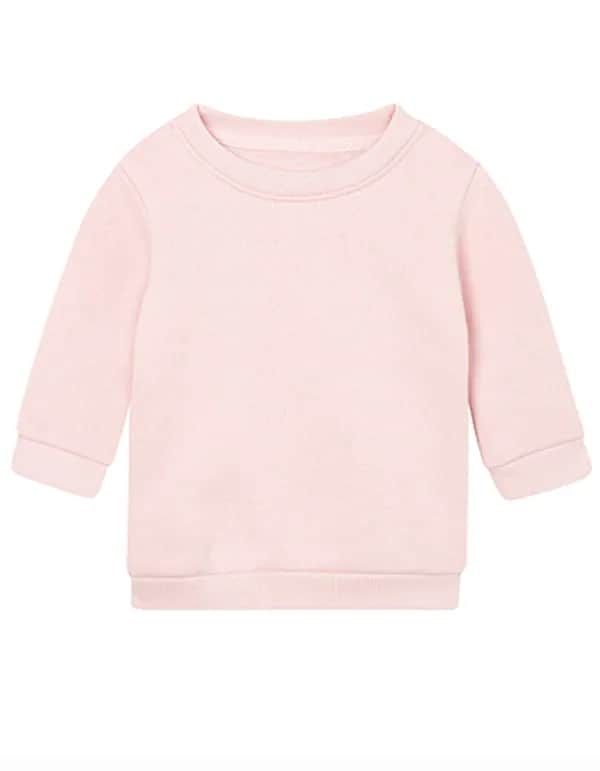 Baby Essential Sweatshirt - Soft Pink