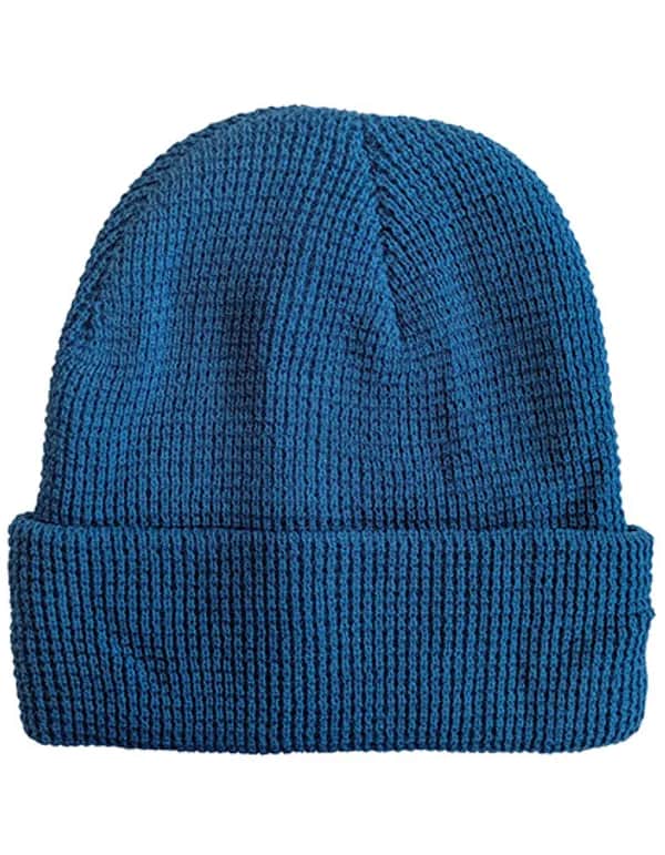 Strickmütze Waffeloptik - Petrol