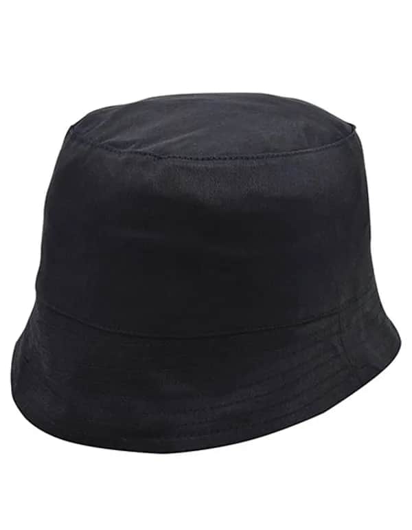 Baumwoll-Sonnenhut - Black