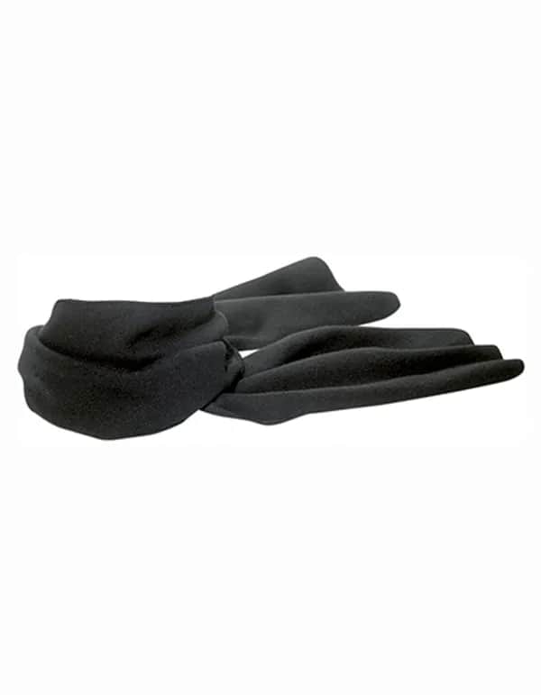 Fleece Schal Scarp - Black