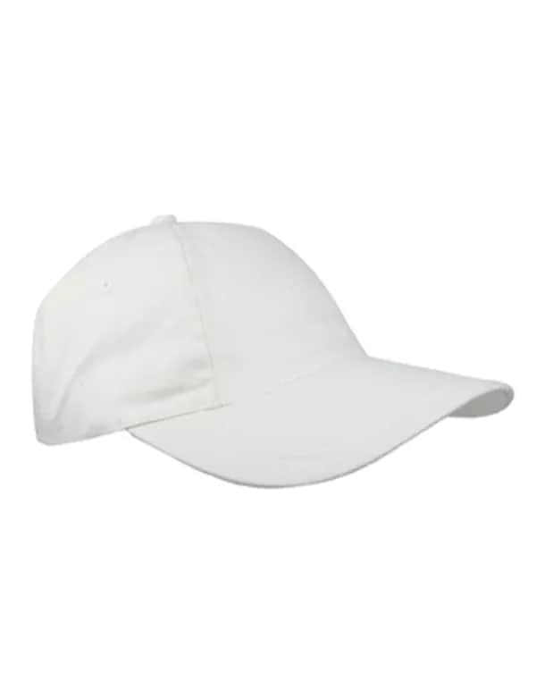 Brushed Promo Cap - White