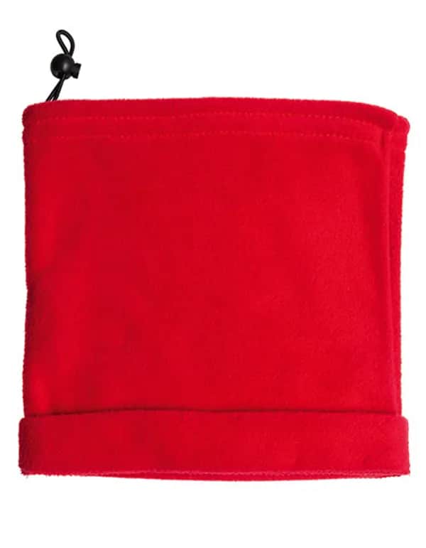 Fleece Ski Col - Red