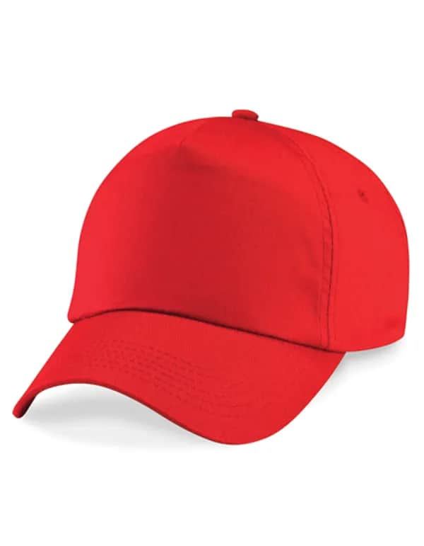 Original 5 Panel Cap - Bright Red