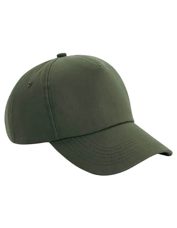 Authentic 5 Panel Cap - Olive Green