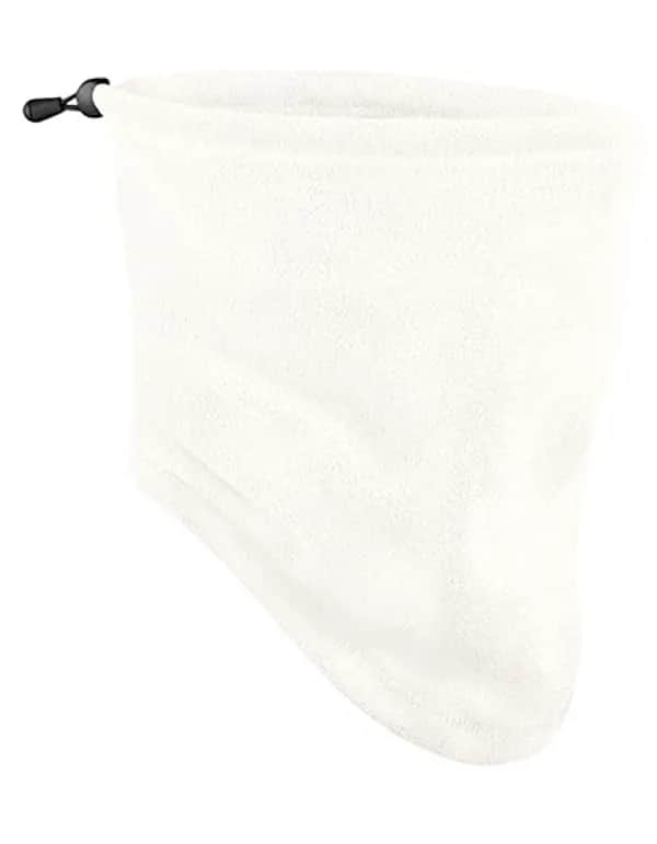 Recycled Fleece Snood - Soft White