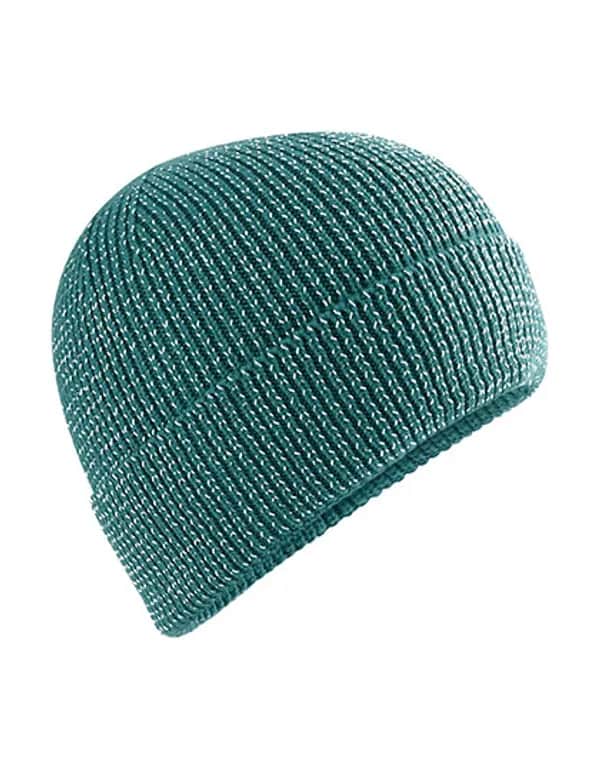 Streetlite Reflective Beanie - Marine Green