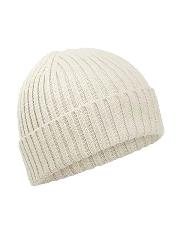 Organic Cotton Kids Beanie - Almond