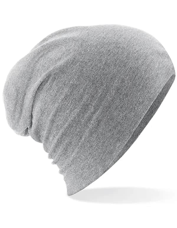 Hemsedal Cotton Slouch Beanie - Heather Grey