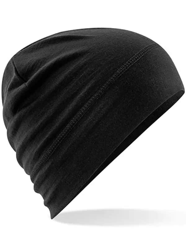 Merino Beanie - Black