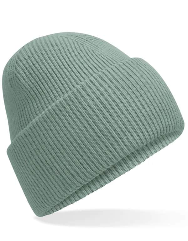 Classic Engineered Deep Cuffed Beanie - Dusty Green