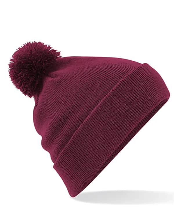 Original Pom Pom Beanie - Burgundy
