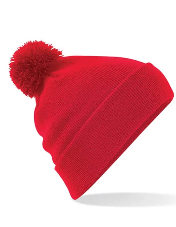 Original Pom Pom Beanie - Classic Red