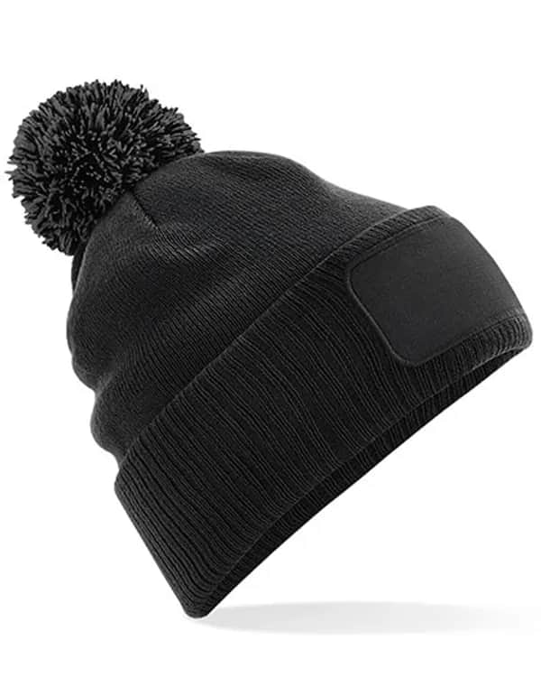 Snowstar® Patch Beanie - Black/Graphite Grey
