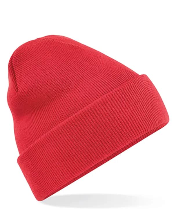 Original Cuffed Beanie - Bright Red