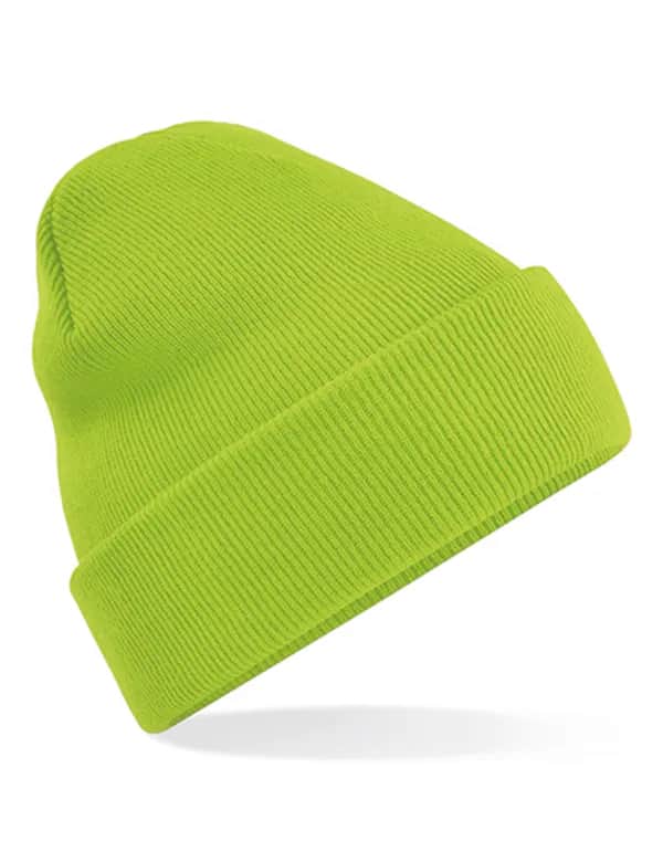 Original Cuffed Beanie - Lime Green