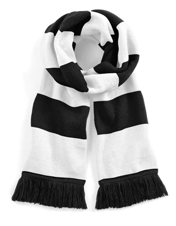 Stadium Scarf - Black/White