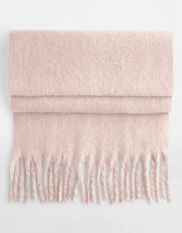 Fluffy Scarf - Blush