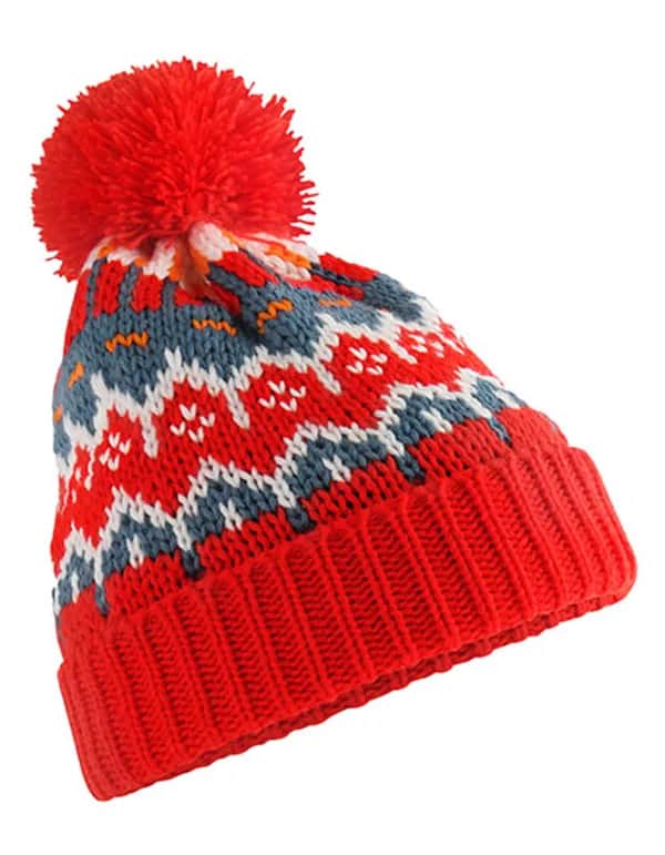 Retro Ski Beanie - Alpine Racer
