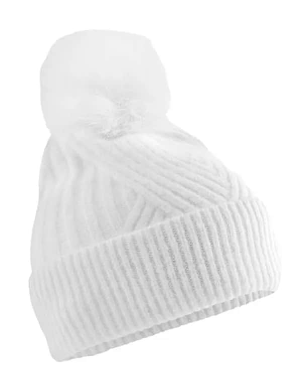 Snow Luxe Beanie - White
