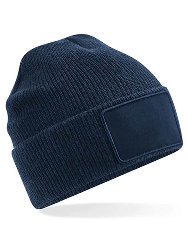 Removable Patch Thinsulate™ Beanie - French Navy