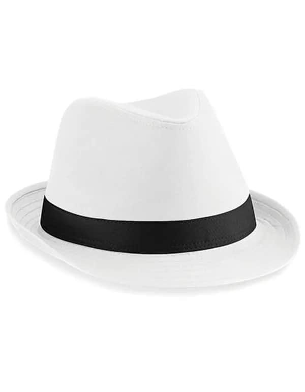 Fedora - White/Black