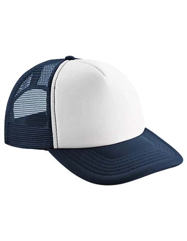 Junior Vintage Snapback Trucker - French Navy/White