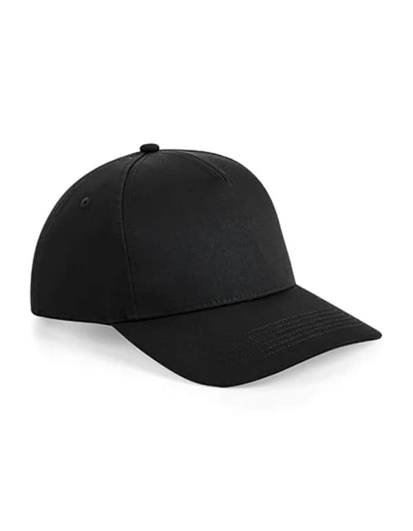 Urbanwear 5 Panel Snapback - Black